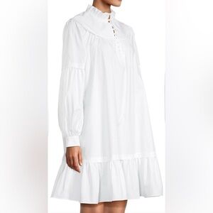 New Harshman Fiona Dress In White Size XS